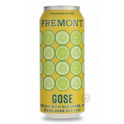 Fremont Gose – Cucumber, Lime & San Juan Sea Salt - Beer Republic