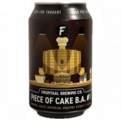 Frontaal Brewing Co. Piece of Cake B.A. #1