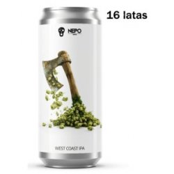 La Pirata LLÚPOL MEANS CHMIEL  West Coast IPA 16x440 - MilCervezas