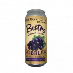 Energy City Brewing Bistro Concord Grape Cobbler Energy City Brewing Bistro Concord Grape Cobbler