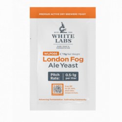 White Labs Dry Yeast WLP066 London Fog Ale - 11 g - Brouwland