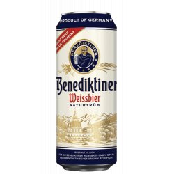 Benediktiner Weissbier Naturtrüb lata - Bodecall