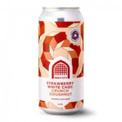 Strawberry White Choc Crunch Doughnut, 4.1% - The Fuss.Club