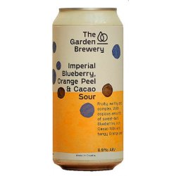 The Garden Imperial Blueberry, Orange Peel and Cacao Sour 440ml - Beers of Europe