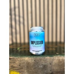 To Øl: Implosion Lager (ALKOHOLFRI) - Din ølhandler