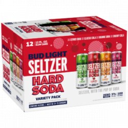 Bud Light Seltzer Hard Soda Variety 12 pack12 oz cans - Beverages2u