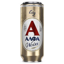 Alfa Hellenic Weiss Beer Can - Beers of Europe