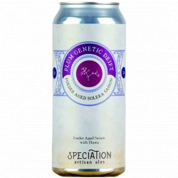 Speciation Artisan Ales - Plum Genetic Drift - Left Field Beer