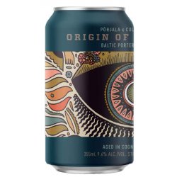 Collective Arts & Pohjala  - Baltic Porter With Plumbs 4.6% ABV 355ml Can - Martins Off Licence