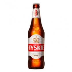 Tyskie Lager hell 5,6% Vol. 20 x 50 cl MW Flasche Polen - Pepillo