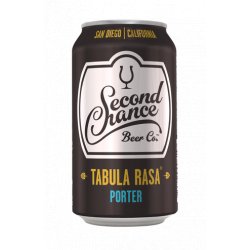 Second Chance Tabula Rasa Porter 355ml - The Beer Cellar