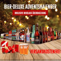 Bier-Deluxe Adventskalender  30 Flaschen - Bier Deluxe