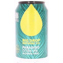 Big Drop Paradiso Citra IPA  0.5% Vol. 12 x 33 cl Dose - Pepillo