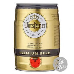 Bia Warsteiner Premium 4.9% – Bom 5 lit - First Beer – Bia Nhập Khẩu Giá Sỉ