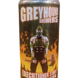 GREYHOUND BREWERS  EXECUTIONER´S HOPS (Lata 44 cl.) - Lusitania Compañía del Lúpulo