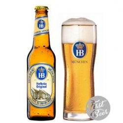 Bia HB Hofbrau Original 5.1% – Chai 330ml – Thùng 24 Chai - First Beer – Bia Nhập Khẩu Giá Sỉ