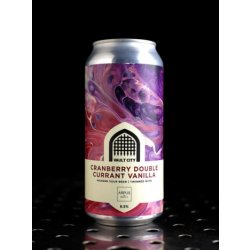 Vault City  Cranberry Double Currant Vanilla  Sour  8,5% - Quaff Webshop