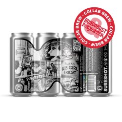 Sureshot  His Girl Friday Sour Mango, Peach & Passionfruit Sour  4.5% 440ml Can - All Good Beer