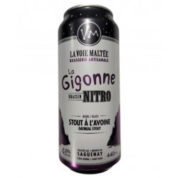 La Voie Maltée - La Gigonne Nitro - 473ml - La Bière à Boire