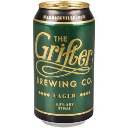 The Grifter Lager 375ml - BoozeBud