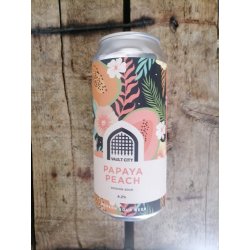 Vault City Papaya Peach Session Sour 4.2% (440ml can) - waterintobeer