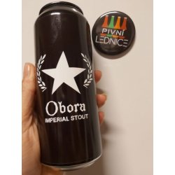 Obora Imperial Stout Whiskey BA 31°11,2% 0,5l - Pivní lednice