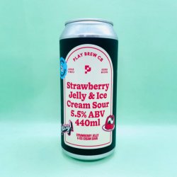 Play Brew Co. Strawberry Jelly & Ice Cream [Sour] - Alpha Bottle Shop & Tap