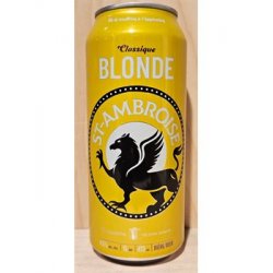 St-Ambroise Blonde - Broue Ha Ha