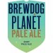 BrewDog Planet Pale 0,33l lahev American Pale Ale BrewDog Planet Pale 0,33l lahev American Pale Ale
