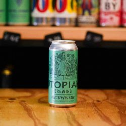 Utopian Unfiltered British Lager - The Hop Vault