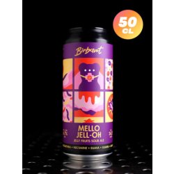 Birbant  Mello Jell-Oh  Jelly Fruits Sour Nectarine Passion Goyave  6,7% - Quaff Webshop