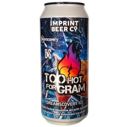 Imprint Beer Co. Dreamscovery Ice Too Hot For Gram Strawberry, Blueberry & Astronaut Ice-Cream Smoothie Sour 473ml (6.5%) - Indiebeer