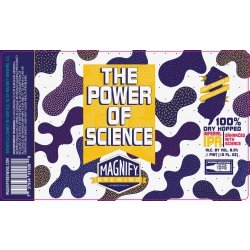 Magnify Brewing Company The Power Of Science Imperial IPA 4 pack 16 oz. Can - Petite Cellars