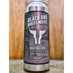 Rivington Brewing Co - Black And White Movie - Dexter & Jones