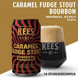 Brouwerij Kees Caramel Fudge Stout Bourbon - Café De Stap