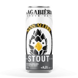 Lagabière Ta Stout Sans Alcool - Broue Ha Ha