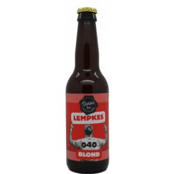 Divisie Bier Lempkes Blond - Burg Bieren Bierwinkel