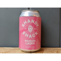 Shandy Shack  Rhubarb Lager : Lager Shandy - Dead Time Beers