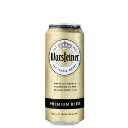 Warsteiner Premium Bier 4,8% Vol. 24 x 50 cl Dose - Pepillo