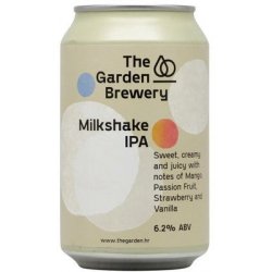 The Garden Brewery- Milkshake IPA 6.2% ABV 330ml Can - Martins Off Licence