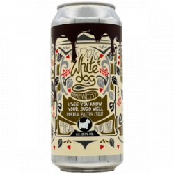 White Dog  (Ah Yes,) I See You Know Your Judo Well! - Rebel Beer Cans