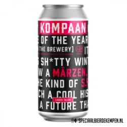 Kompaan Märzen  Lager Tales - Café De Stap