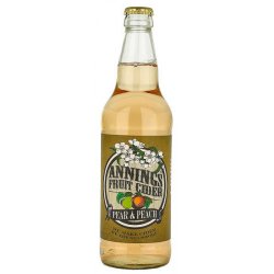Annings Pear and Peach Fruit Cider - Beers of Europe