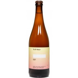 To Øl - Cutting Clouds Grisette Style Ale 4.9% ABV 750ml Bottle - Martins Off Licence