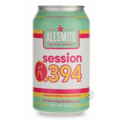 AleSmith Session .394 - Beer Republic