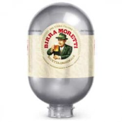 Birra Moretti 4,6% Vol. 2 Tanks mit je 8 Liter - Pepillo