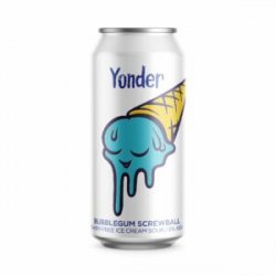 Yonder  Bubblegum Screwball [6% Dairy-Free Ice Cream Sour] - Red Elephant