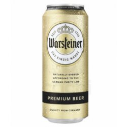 Cerveza Warsteiner Lata 500ml Alemana Pura Malta - Cachi