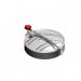 TAPA SUPERIOR REDONDA INOX APERTURA LATERAL Ø400 P90 X2 TAPA SUPERIOR REDONDA INOX APERTURA LATERAL Ø400 P90 X2