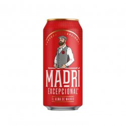 Madri Excepcional Spanish Lager 24 x 440ml - Liquor Library